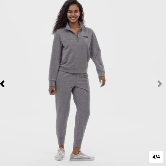 Patagonia Ahnya Heather Gray Lounge Set - Picture 2 of 11